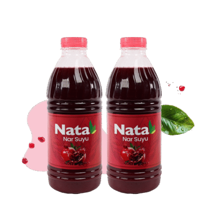 NATA Taze Sıkma Nar Suyu 1Litre 2’li Paket